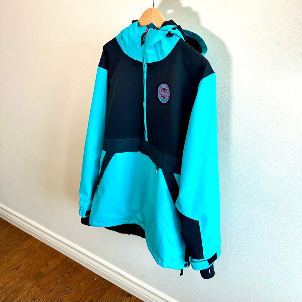 AIR BLASTER Snowboarding Freedom Pullover Jacket GNU Unreal Collaboration Size L - Picture 3 of 9